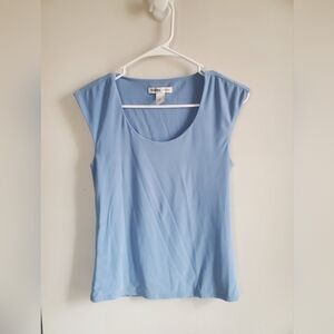 White House Black Market Light Blue Tank Top